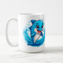 Recherche de dessin de dauphin tasses Illustration