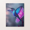 Recherche de colibri puzzles Beau