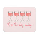 Recherche de verre vin magnets Rose