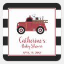 Recherche de camion vintage autocollants Baby shower