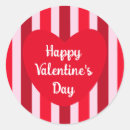 Recherche de rose rouge simple autocollants Amour