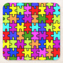 Recherche de puzzles dessous de verres Coloré