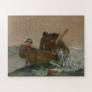 Recherche de pêcheur puzzles Mer orageuse