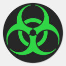 Zoek naar biohazard symbool stickers Teken