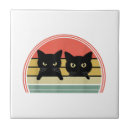 Recherche de chats vintages carreaux Rétro