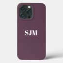 Recherche de aubergine iphone coques Monogramme