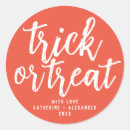 Zoek naar oranje snoep stickers Typografie