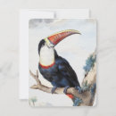 Recherche de toucans invitations Aquarelle