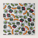 Zoek naar sushi puzzels Voedsel