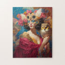 Zoek naar fantasy art puzzels Vrouw