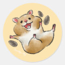 Recherche de hamsters autocollants Aquarelle