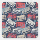 Recherche de bande de musique autocollants Vintage