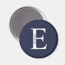 Recherche de initiale monogramme magnets Minimaliste