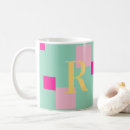 Recherche de motif carré rose tasses Moderne