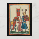 Recherche de chevalier médiéval cartes postales Medial