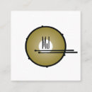 Recherche de batteur cartes visite Simple