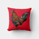 Recherche de coussin rouge de coq coussins Ferme