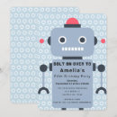 Recherche de robots mignons invitations Sci fi