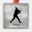Recherche de joueur de baseball ornements Batteur
