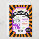 Recherche de cirque halloween invitations Soirée costume