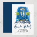 Recherche de porte bleue invitations Script