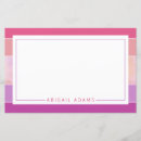 Zoek naar paarse strepen briefpapier Waterverf