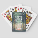Recherche de camping jeux de cartes Monogramme