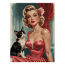 Recherche de robe noire posters Vintage