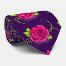 Recherche de pourpre de fleur cravates Violet