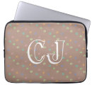 Zoek naar schattige laptop sleeves Monogrammen