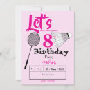 Recherche de badminton invitations Raquette