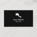 Zoek naar duik visitekaartjes Scuba