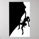 Recherche de escalade posters Silhouette