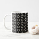 Recherche de conception complexe tasses Noir