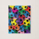 Recherche de soccer puzzles Coloré