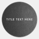 Recherche de cuir noir autocollants Moderne