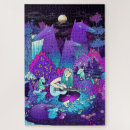 Recherche de enfants jouant puzzles Fille