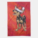Recherche de petit chien cuisine linges Noël