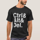 Recherche de ctrl alt del tshirts Suppression