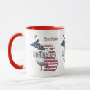 Recherche de carte vintage tasses États unis