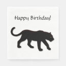 Zoek naar panter servetten Panther black
