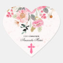 Recherche de première communion filles autocollants Religieux