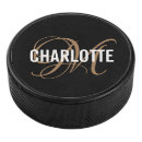 Recherche de palets hockey Monogrammé