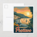 Recherche de positano italie cartes postales Vintage