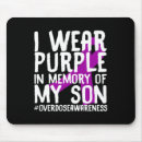 Recherche de ruban violet tapis souris Sensibilisation