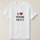 Zoek naar pixelated tshirts Hart