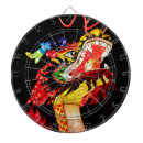 Recherche de dragons jeux de fléchettes Année du dragon