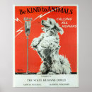 Recherche de vintage animal posters Animaux