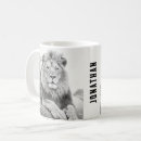 Recherche de lion blanc tasses Moderne
