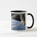 Zoek naar ruimtevaartuig mokken Fotografie